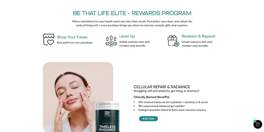 Be That Life website